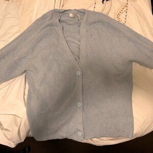 Lululemon Cotton Crochet Mesh Relaxed-Fit Cardigan